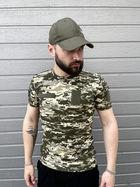 Тактическая футболка пиксель с липучками на груди и карман на плече S - изображение 7