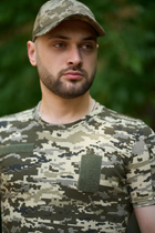 Тактическая футболка пиксель с липучками на груди и карман на плече M - изображение 4