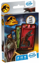 Настільна гра Cartamundi 4в1 Jurassic World (5411068861048) - зображення 1
