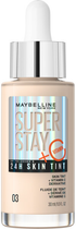 Podkład rozświetlający Maybelline Super Stay 24H z witaminą C 03 długotrwały 30 ml (3600531672324)