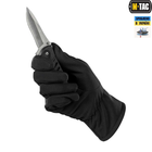 Зимние перчатки M-Tac Winter Soft Shell Black водоотталкивающие з накладкой Touch Screen. Размер XL - изображение 3