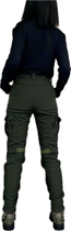 Жіночі тактичні брюки 40 Олива, Хакі софтшелл утепленні (зима) - зображення 9
