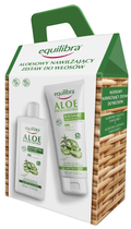 Набір для зволоження волосся Equilibra Aloe Line Шампунь 250 мл + Кондиціонер 200 мл (8000137121205)