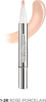 Korektor L'Oreal Paris True Match Eye-Cream In A Concealer 1-2R Rose Porcelain 2 ml (3600523919185) - obraz 2