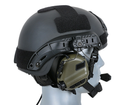M32H Активні навушники з мікрофоном на шолом FAST - FG [EARMOR] - зображення 5