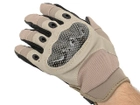 Тактичні рукавички повнопалі Military Combat Gloves mod. IV (Size M) - TAN [8FIELDS] - зображення 3