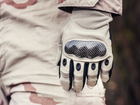 Тактические перчатки полнопалые Military Combat Gloves mod. IV (Size M) - TAN [8FIELDS] - изображение 5