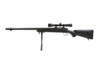 Гвинтівка снайперська MB07D з оптикою та сошками [WELL] (для страйкбола) - зображення 1