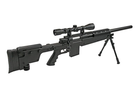 Гвинтівка снайперська MB4406D — з оптикою та сошками [WELL] (для страйкбола) - зображення 6