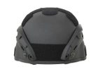 Ультралегкий Страйкбольный шлем Spec-Ops MICH - Black [8FIELDS] (для страйкбола) - изображение 4