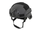 Ультралегкий Страйкбольный шлем Spec-Ops MICH - Black [8FIELDS] (для страйкбола) - изображение 5