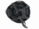 Ультралегкий Страйкбольный шлем Spec-Ops MICH - Black [8FIELDS] (для страйкбола) - изображение 6