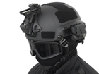 Ультралегкий Страйкбольный шлем Spec-Ops MICH - Black [8FIELDS] (для страйкбола) - изображение 9