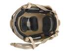 Страйкбольний шолом зі швидким регулюванням FAST MH — COYOTE [EMERSON] (для страйкбола) - зображення 3