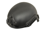 Страйкбольний шолом з швидким регулюванням FAST BALLISTIC (Розмір L/XL) – Black [FMA] (для страйкболу) - зображення 1
