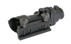 Коліматор ACOG 1X32 Rifle Red Dot Sight — Black [Aim-O] (для страйкбола) - зображення 7