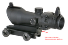 Коллиматор ACOG 1X32 Rifle Red Dot Sight - Black [Aim-O] (для страйкбола) - изображение 8