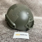 Страйкбольный шлем FAST MH с быстрой регулировкой - Foliage [Emerson] (для страйкбола) - изображение 4