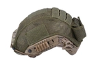 Кавер на шлем типа FAST - olive [GFC Tactical] (для страйкбола) - изображение 4