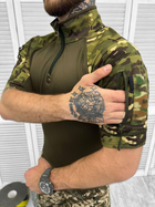 Тактическая рубашка убакс с коротким рукавом котон+стрейч Мультикам M - изображение 5