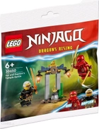 Zestaw klocków LEGO Ninjago Bitwa Kaia i Raptona w świątyni 47 elementów (30650)