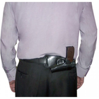 Кобура Медан для ПМ поясная кожаная формованная для ношения за спиной ( 1112 ПМ) - изображение 3