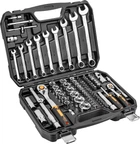 Набор инструментов Neo Tools 1/2", 1/4", CrV 82 шт (10-059) (5907558487695)
