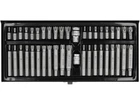 Набор насадок TORX SECURITY и RIBE, переходник 3/8" и 1/2", 42 шт YATO (YT-0420)
