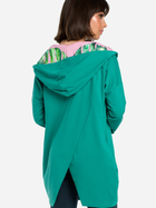 Толстовка на блискавці з капюшоном жіноча BeWear B091 2XL-3XL Зелена (5903068418457) - зображення 2