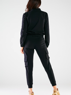 Спортивні штани жіночі Infinite You M247 S-M Чорні (5902360555419) - зображення 4