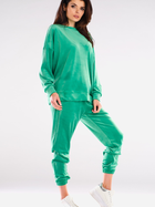 Спортивні штани жіночі Awama A411 M Зелені (5902360553408) - зображення 3