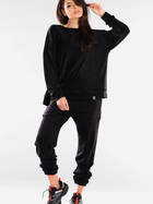 Спортивні штани жіночі Awama A411 XL Чорні (5902360553576) - зображення 3