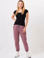 Спортивні штани жіночі Zaiia ZASWPA01 42 Темно-рожеві (8228486830825) - зображення 5