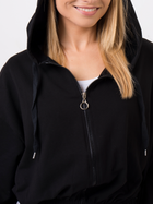 Толстовка на блискавці з капюшоном жіноча Zaiia ZASWSH02 One Size Бежева (8221708495505) - зображення 4