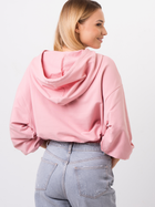 Bluza damska z kapturem krótka Zaiia ZASWSH09 One Size Różowa (8222082756329) - obraz 2