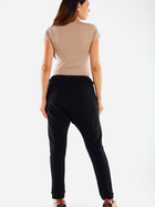 Спортивні штани жіночі Infinite You M274 L-XL Чорні (5902360561014) - зображення 4