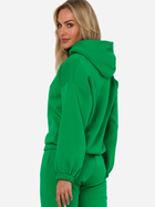 Худі тепле жіноче Made Of Emotion M759 L-XL Зелене (5905563713815) - зображення 2