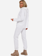 Bluza damska rozpinana streetwear długa Made Of Emotion M761 S-M Ecru (5905563714140) - obraz 5