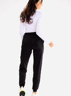 Spodnie dresowe damskie Awama A608 M Czarne (5902360583542) - obraz 4