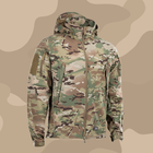 M-Tac куртка на флисе Soft Shell MC / Водоотталкивающая куртка/ Военная куртка/зимняя мужская куртка, S