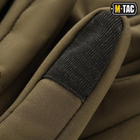 Тактические перчатки M-Tac Winter Soft Shell Olive, Зимние военные перчатки, Теплые стрелковые перчатки, S - изображение 3