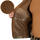 Тактична зимова куртка на флісі Phantom System Multicam / Водовідштовхувальна військова куртка камуфляж, M - зображення 6