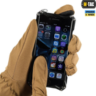 Тактические перчатки M-Tac Winter Soft Shell Coyote, Зимние военные перчатки, Теплые стрелковые перчатки, S - изображение 8