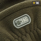 Тактические перчатки M-Tac Fleece Thinsulate Olive,Зимние военные флисовые перчатки,Теплые стрелковые перчатки, XL - изображение 2