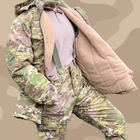 Зимний бушлат фирмы ATTACK /Тактическая зимняя куртка /Военная куртка камуфляж/ Синтепон + флис, XL - изображение 1