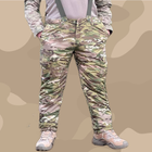 Зимние штаны фирмы ATTACK /Тактические зимние штаны /Военные штаны камуфляж/ Синтепон + флис, XXXL - изображение 1