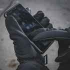 Тактичні рукавички M-Tac Soft Shell Thinsulate Black, Зимові військові рукавички, Теплі стрілецькі рукавички, М - зображення 11