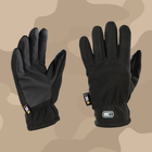 Тактические перчатки M-Tac Fleece Thinsulate Black,Зимние военные флисовые перчатки,Теплые стрелковые перчатки, L - изображение 1