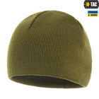 Військова тепла в'язана шапка акрил/фліс, M-Tac шапка акрил/фліс Olive, L-XL - зображення 4