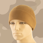 M-Tac шапка Watch Cap Elite флис (320г/м2) Coyote Brown/ военная шапка, S-M - изображение 1